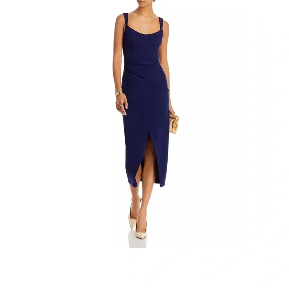 dark aqua blue dress Blue Cotton Cheesecloth Mini Dress – Mint Velvet